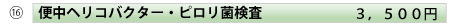 便中ヘリコパクター・ピロリ菌検査